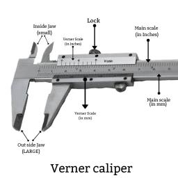 Vernier caliper | how to use vernier caliper | least count vernier caliper🤓
